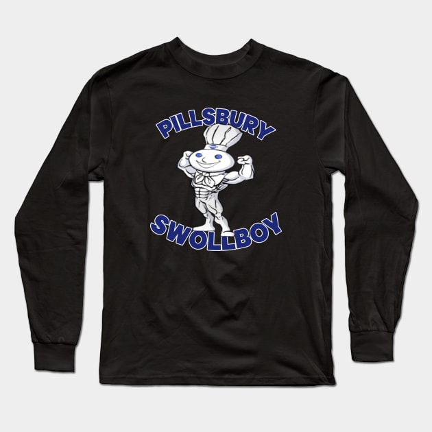 Jerks - Pillsbury Swollboy Long Sleeve T-Shirt by tinastore